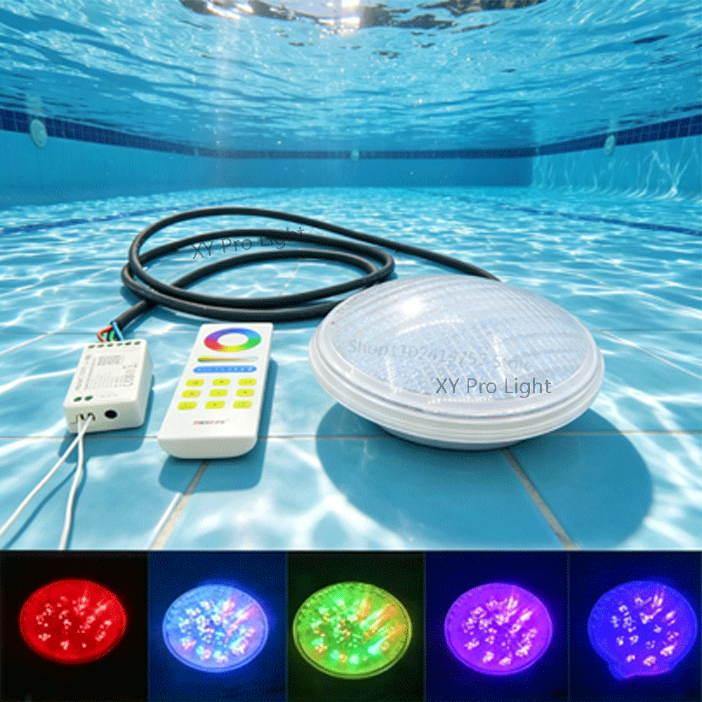 Xy Spa & Wellness Photos - Luci Subacquee RGB 45W, Lampada per