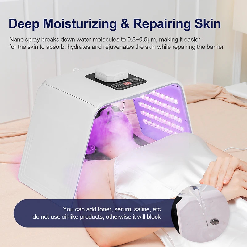 7 colori LED Photon Beauty Mas - Spa & Wellness Hotel Diament Ustroń Opinie recensione e prezzo